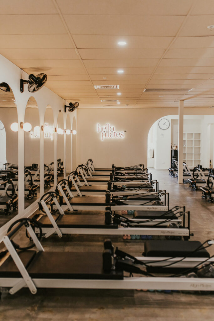 Hello Pilates commercial fitness fitout done by Total Fitouts Adelaide Central