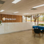 Pop Up Health medical fit out by Total Fitouts Adelaide Central