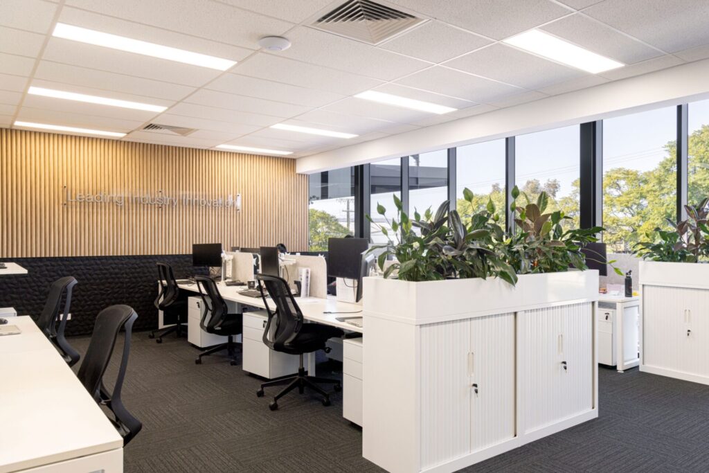 AML 3D commercial office fitout done by Total Fitouts Adelaide Central