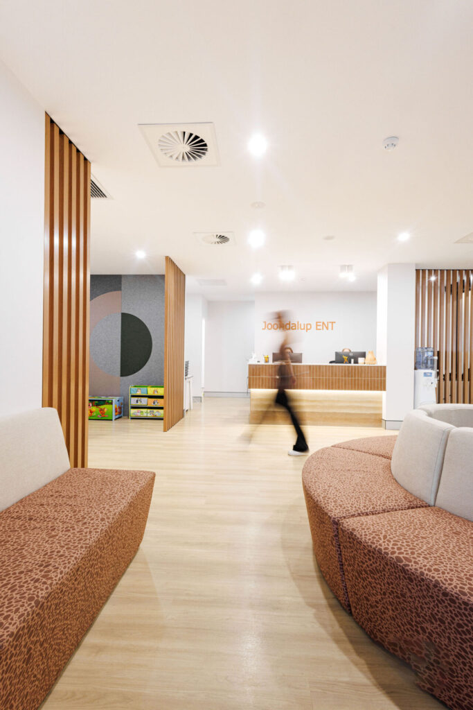 Joondalup ENT commercial medical fitout done by Total Fitouts Perth South