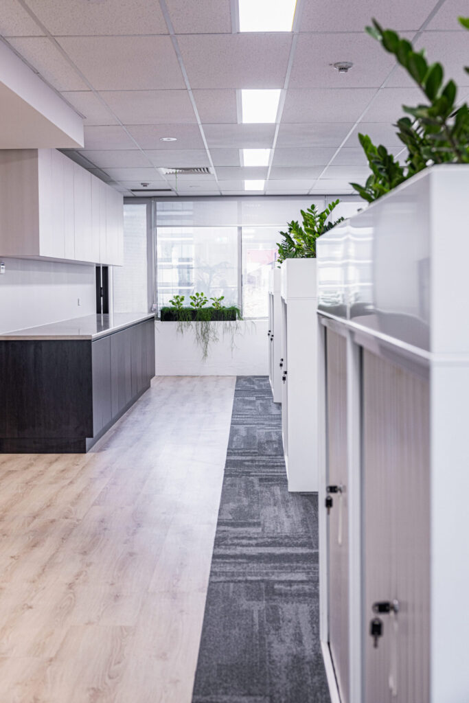 Wollongong Office Finance commercial office fitout by Total Fitouts Illawarra